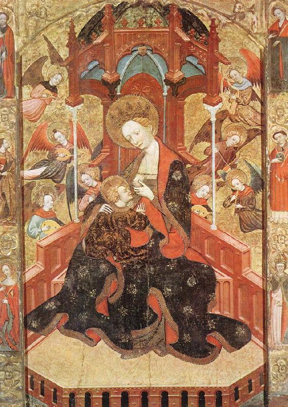 SERRA, Pedro Madonna and Child with Angels Playing Music